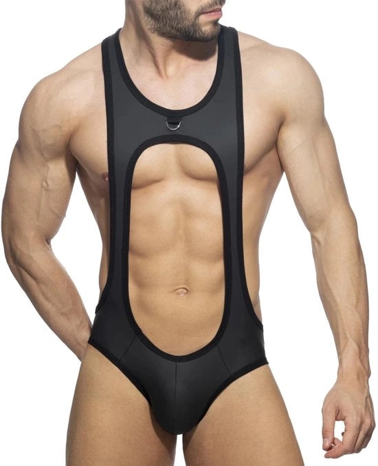 Corpo String con Cerniera - Abito da Uomo in Materiale Resilente - Sottoveste Sexy - Slip Casual - Progettato per la Massima Comodità - Ideale per Giornate Estive - Corpo