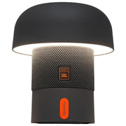 Kooduu Sensa Play Mini, lampada da tavolo con altoparlante Bluetooth, sound by JBL, LED dimmerabile, IP53, ricarica USB-C, antracite