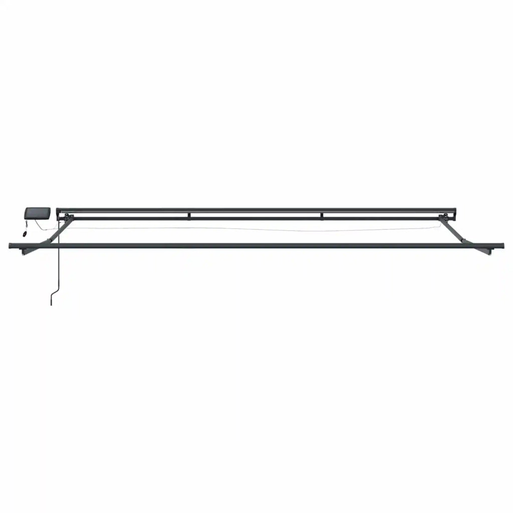 Cornice per Tenda Manuale con LED 4 × 3,5 m 3420872