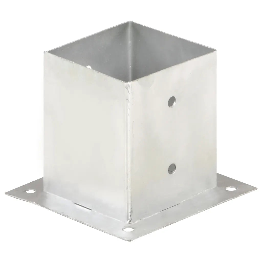 Ancoraggi Pali 4 pz in Metallo Zincato 121 mm 145451