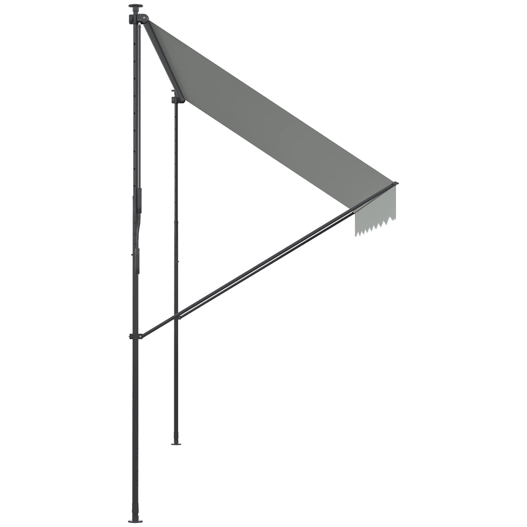 Tenda da Sole Retrattile Manuale 300x175x210-310 cm con Manovella Protezione UV40+ ¨C Xylo ¨C Crema