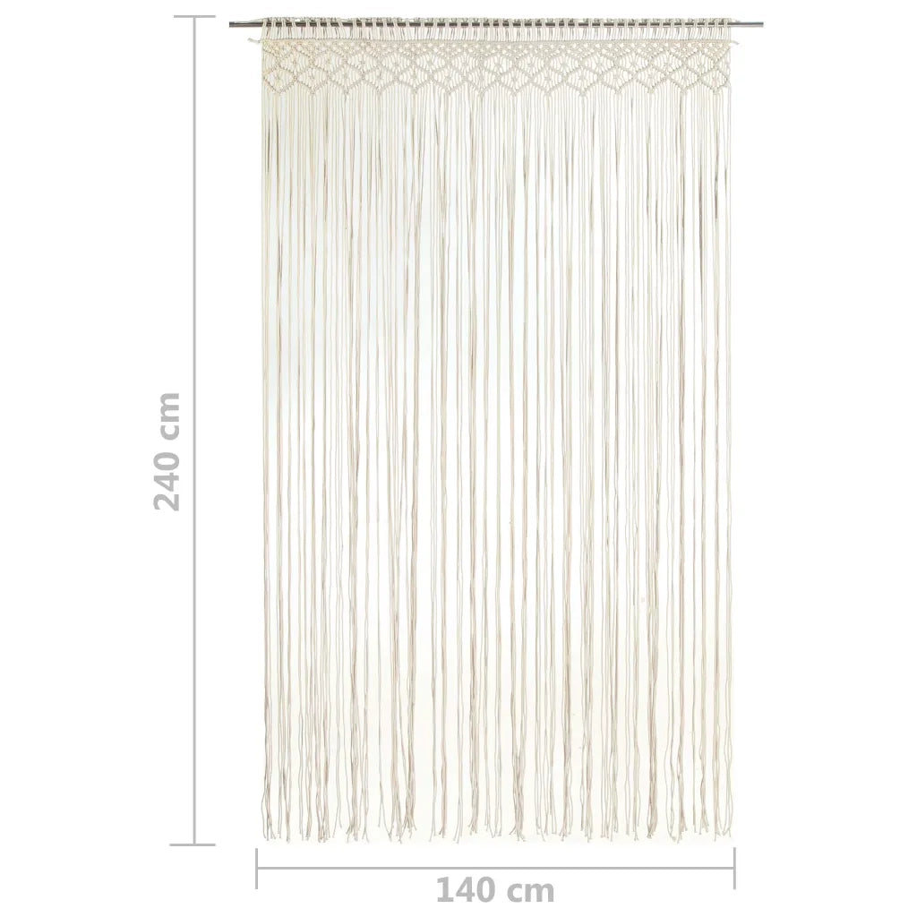 Tenda Macram¨¨ 140x240 cm in Cotone