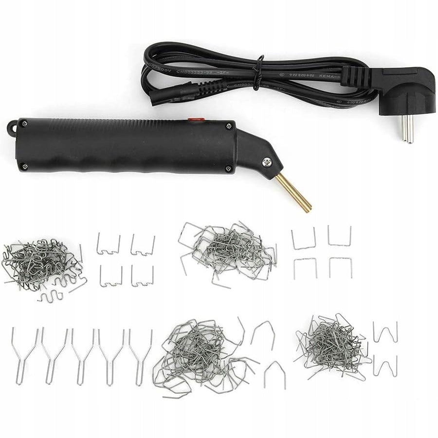 Graffettatrice per Plastica 100W con 205 Graffette – Design Ergonomico, LED, Valigetta