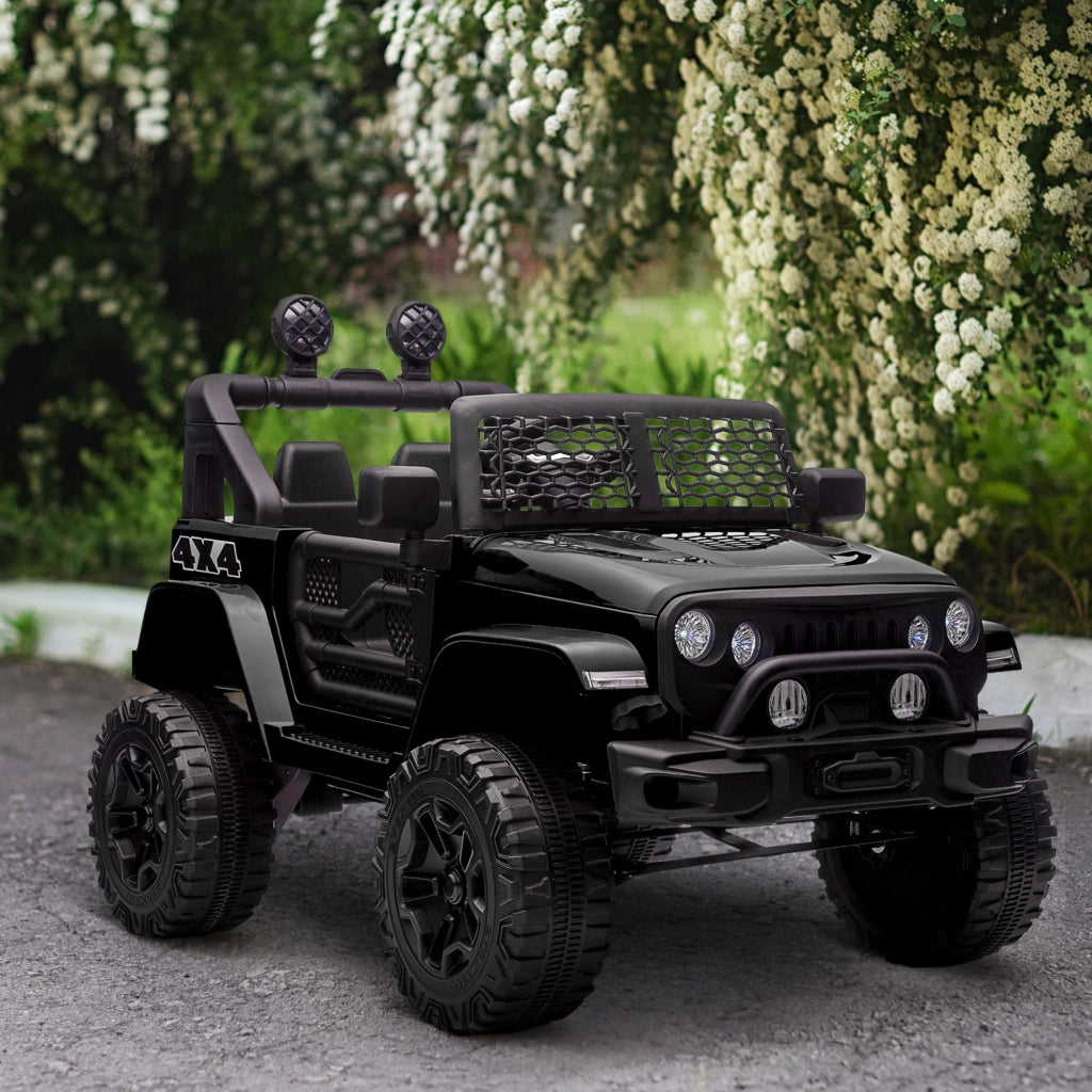 Auto elettrica per bambini 12V con telecomando ¨C Minimal ¨C nero