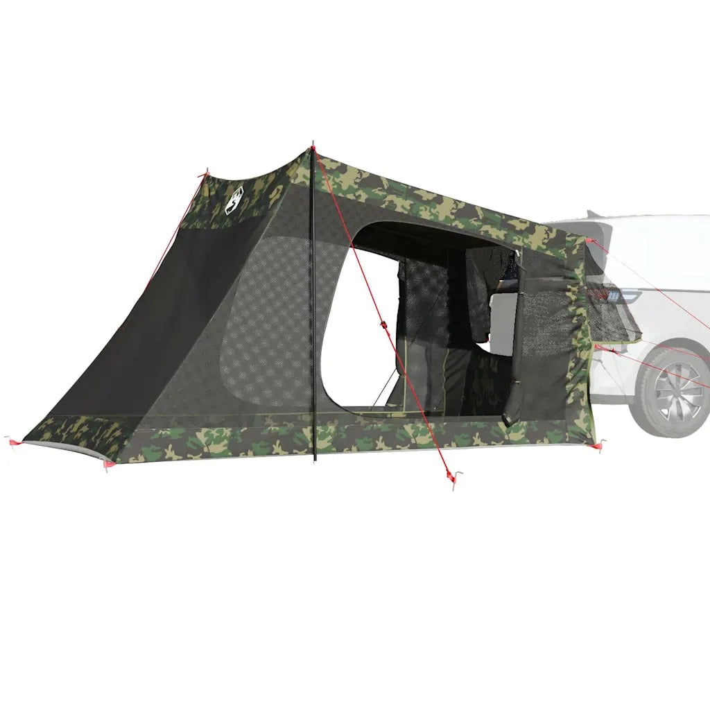 Tenda per Auto per 2 Persone Mimetica Impermeabile 4009532