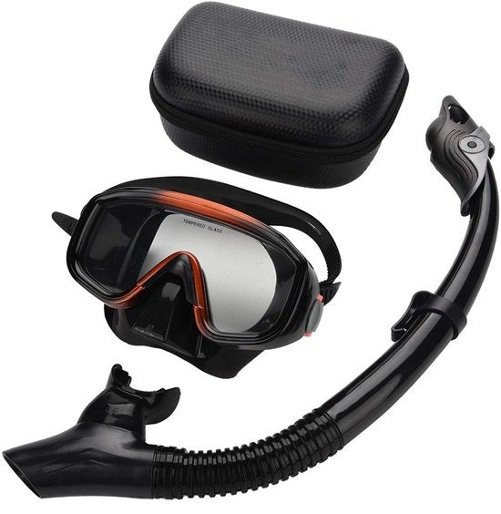 Maschera da Snorkeling con Campo Visivo Ampio - Maschera da Immersione - Materiale Policarbonato di Alta Qualità - Progettata per la Comodità e la Leggerezza - Campo Visivo Largo