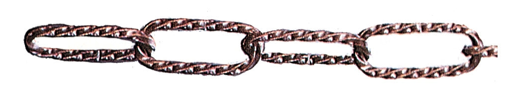 PL CATENA LAMPADARIO RITOR 3,5 MM OTTON 500 MM- 6,0 pz