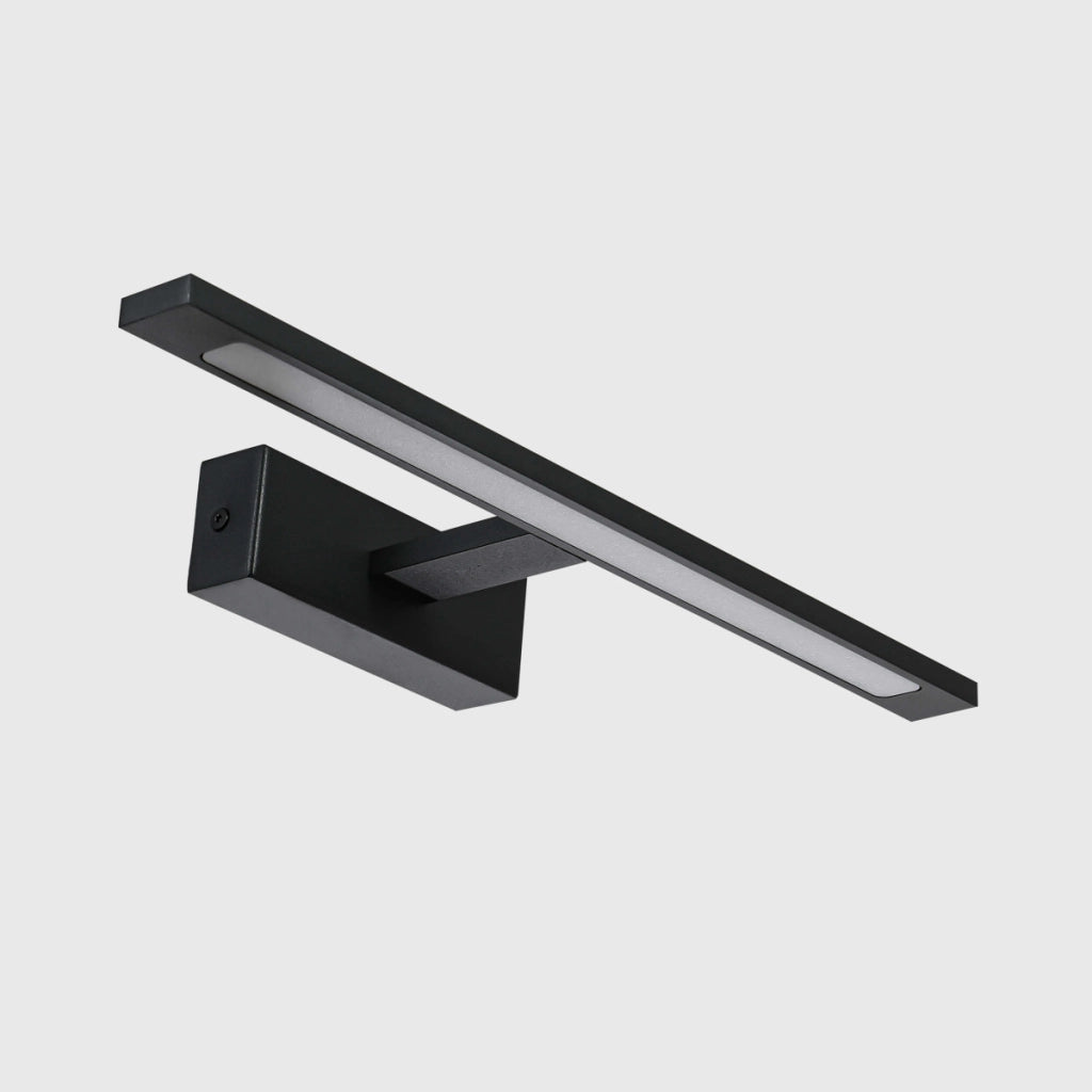 Applique Isla media nera LED 12W 4000K IP44 Light Prestige