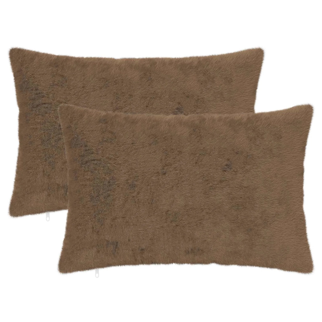 Federa 2 pz HEERLEN Marrone Chiaro 50 x 70 cm 911519