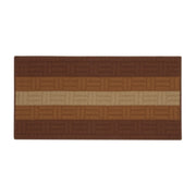 TAPPETO CUCINA MIA MARRONE 57X190 CM  2 PZ