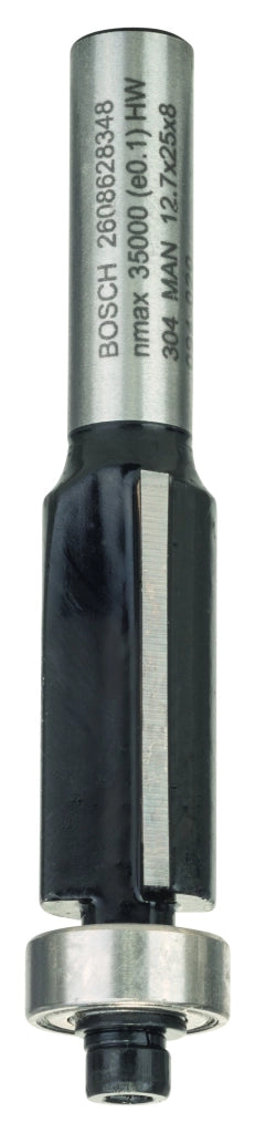 2608628348 - Fresa per rifilare laminati, 8 mm, D1 12,7 mm, L 25,4 mm, G 68 mm 8 mm, D1 12,7 mm, L 25,4 mm, G 68 mm