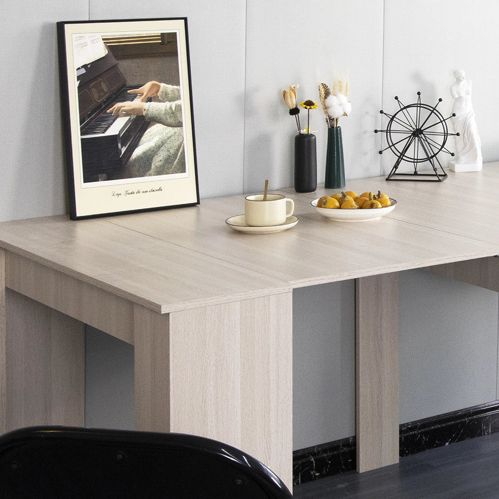 Tavolo da Pranzo Allungabile fino a 3 Metri Consolle Olmo Moderna Salvaspazio