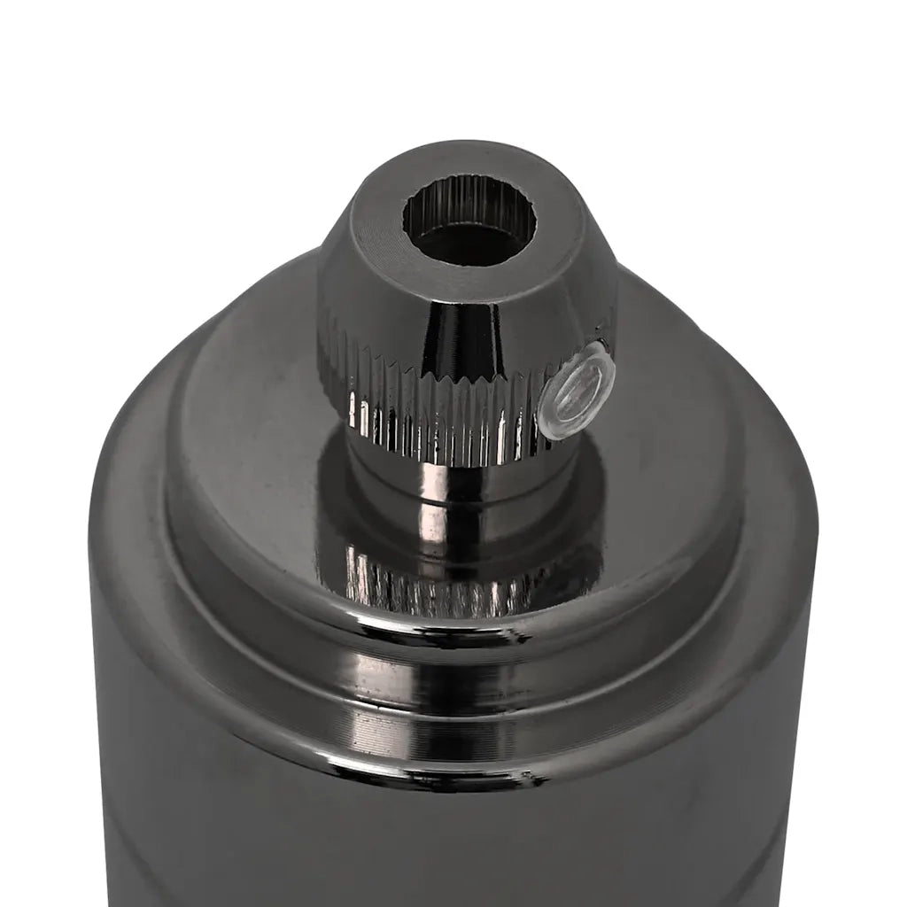 Portalampade 2 pz Nero Lucido E27 4106538