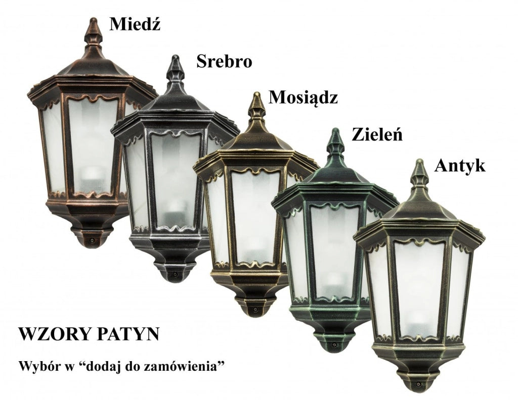 Lampione esterno CADIZ 86cm nero 1 luce E27 IP43 SU-MA