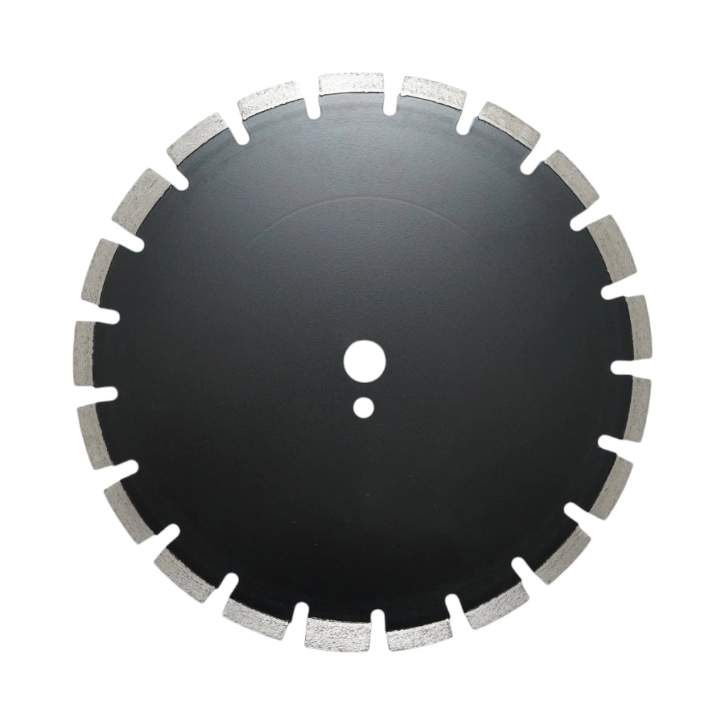 Disco diamantato segmentato 350x25,4 mm, segmento A40 12 mm per asfalto, calcestruzzo fresco Breckner Germany