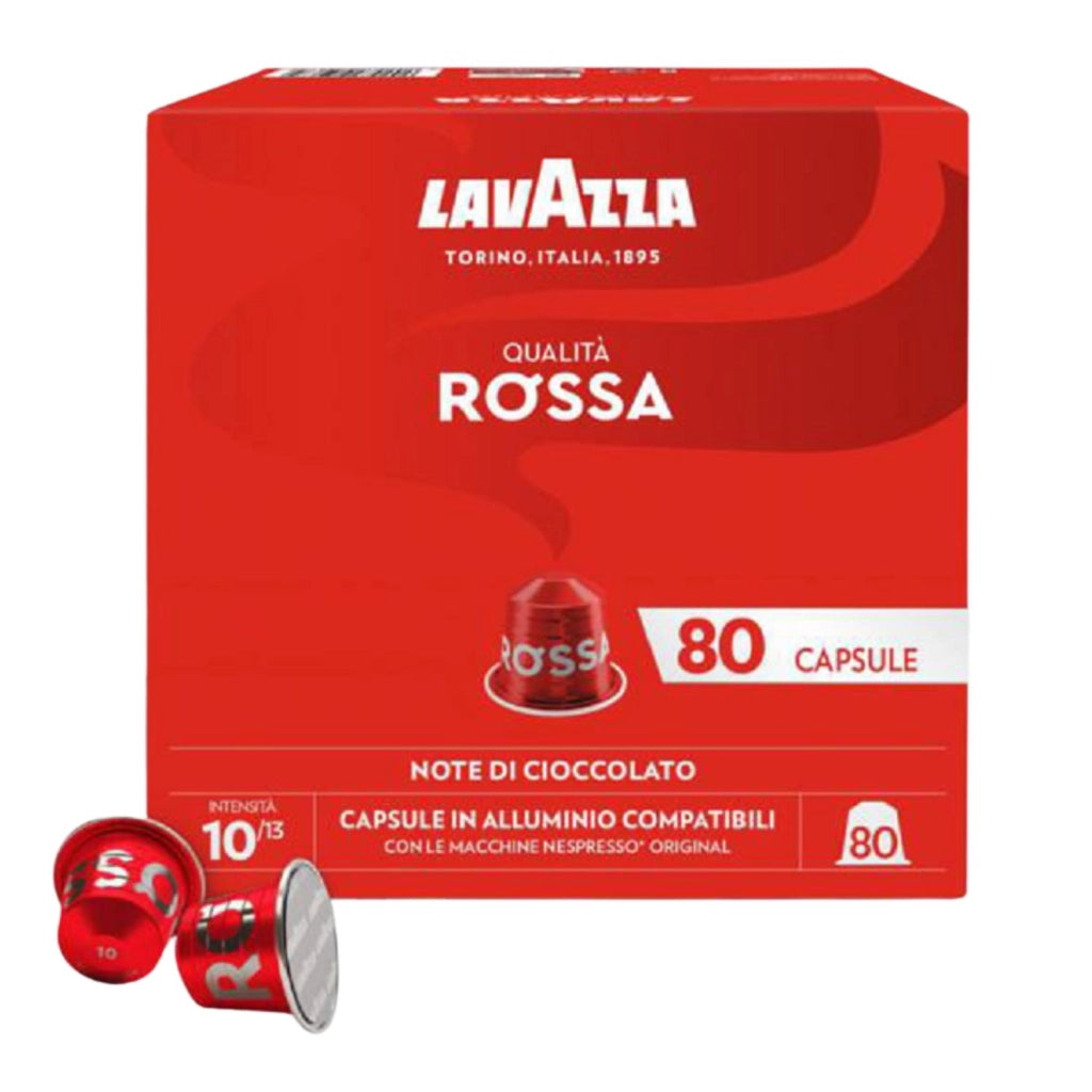 Lavazza Caffe Capsule Nespresso Qualita' Rossa 80pz