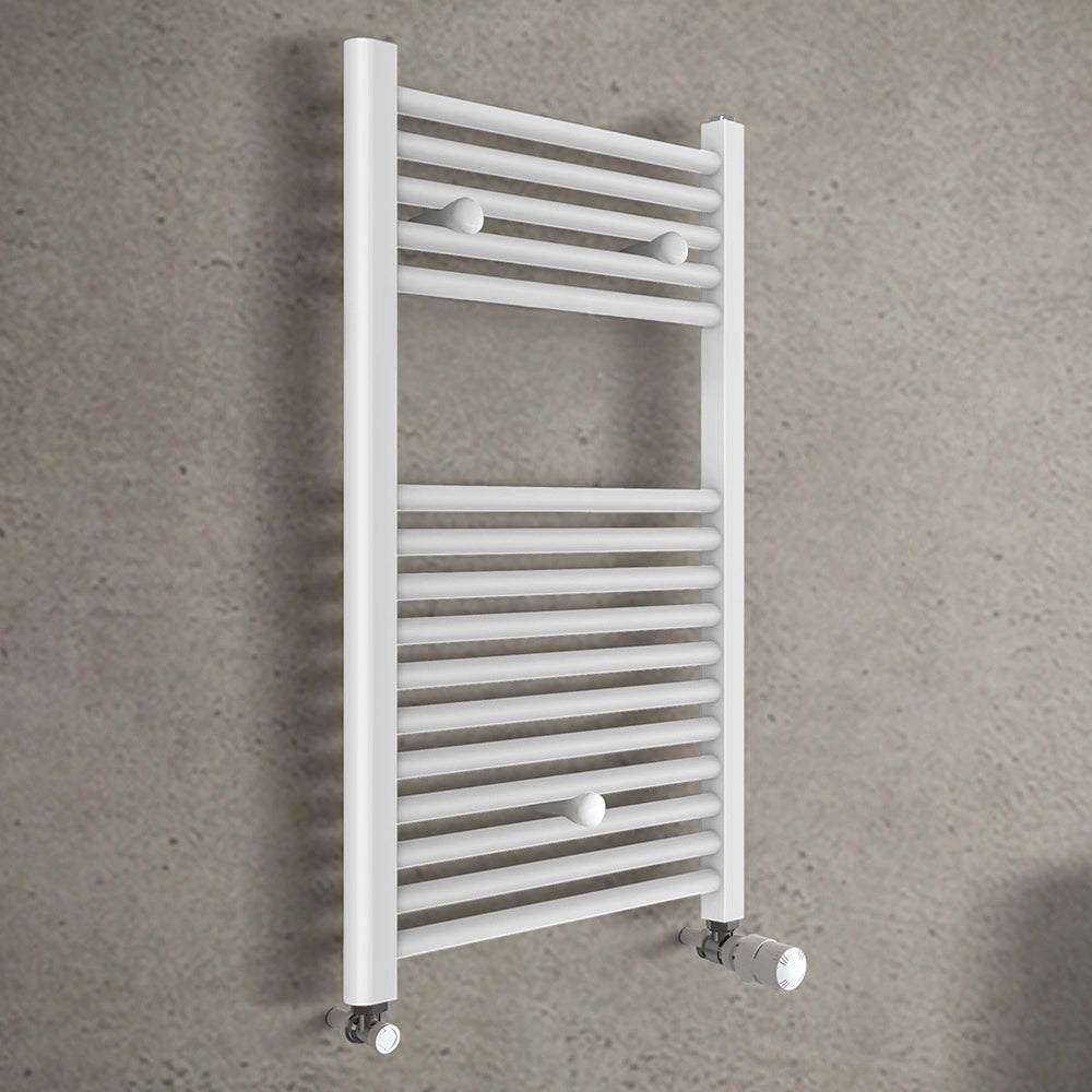 Termoarredo radiatore verticale bianco L 50x80 interasse 45 cm