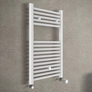 Termoarredo radiatore verticale bianco L 50x80 interasse 45 cm