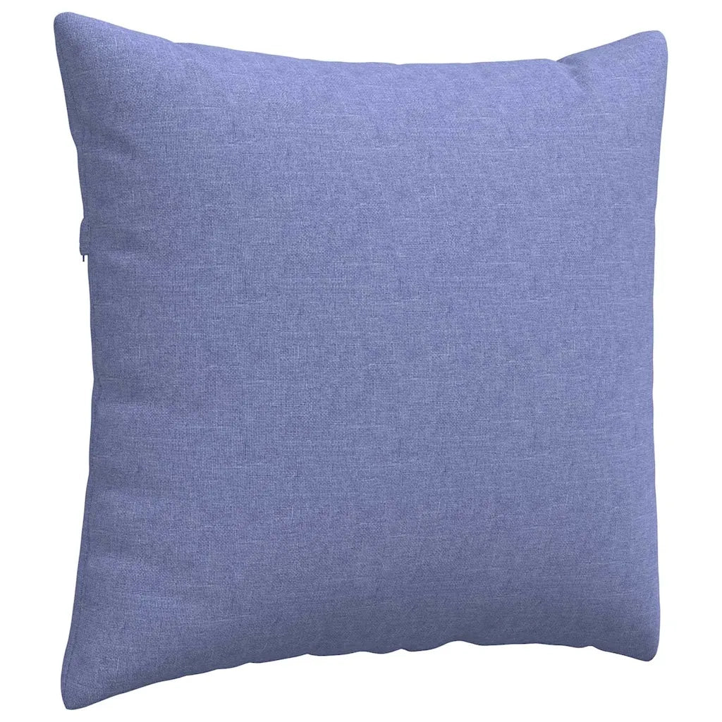 Cuscini da Divano 2 pcs Blu jeans 50 x 50 cm Tessuto 42013968