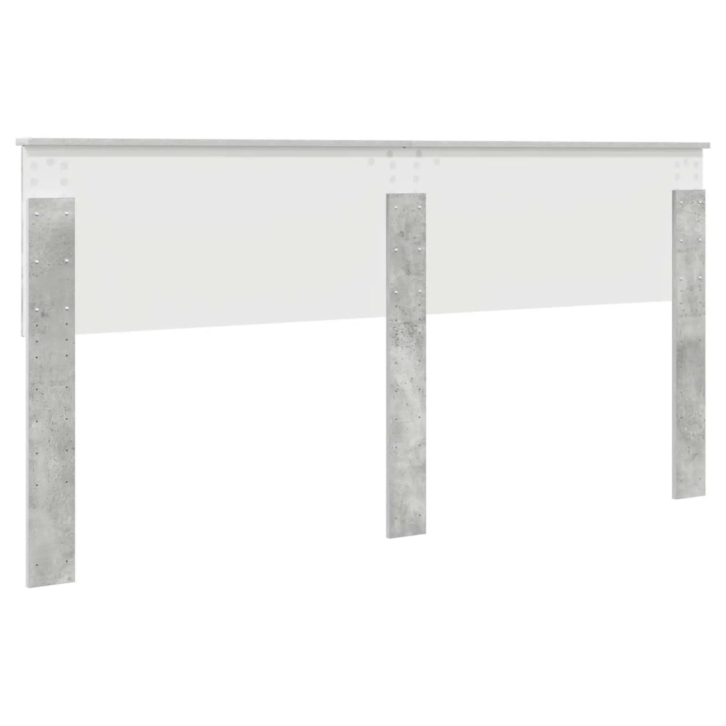 Testiera | Testata Grigio cemento Legno multistrato