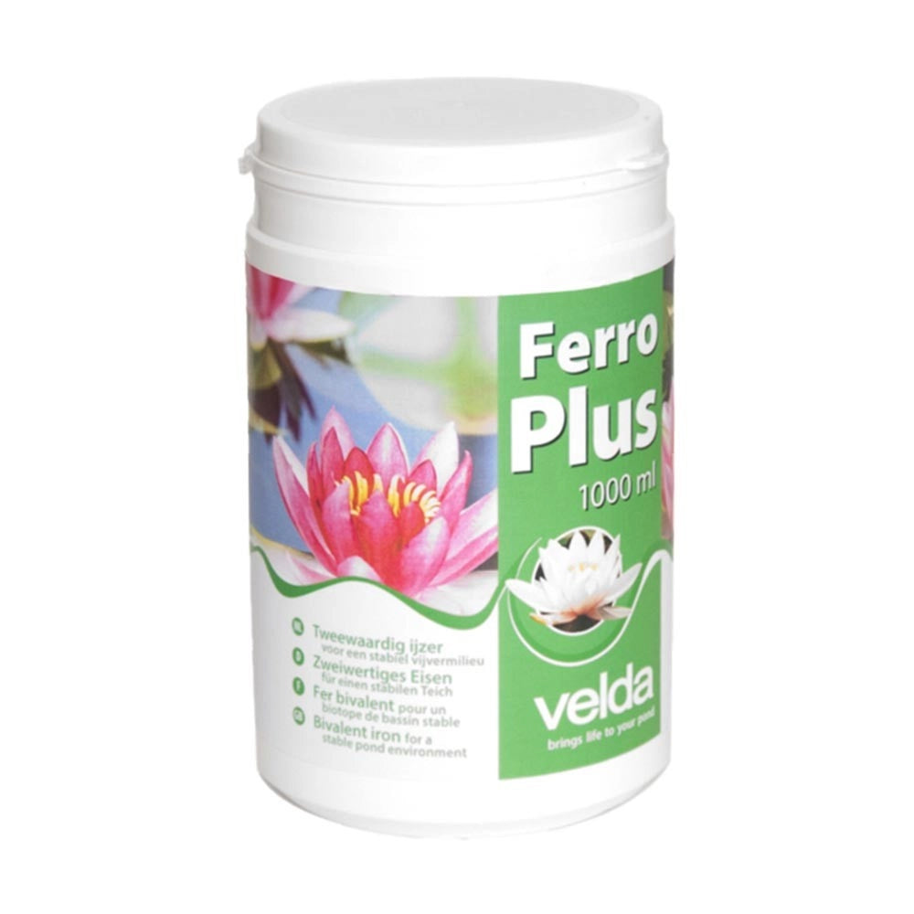 Velda Ferro Plus 1000ml - fertilizzante in polvere a base di ferro per laghetto