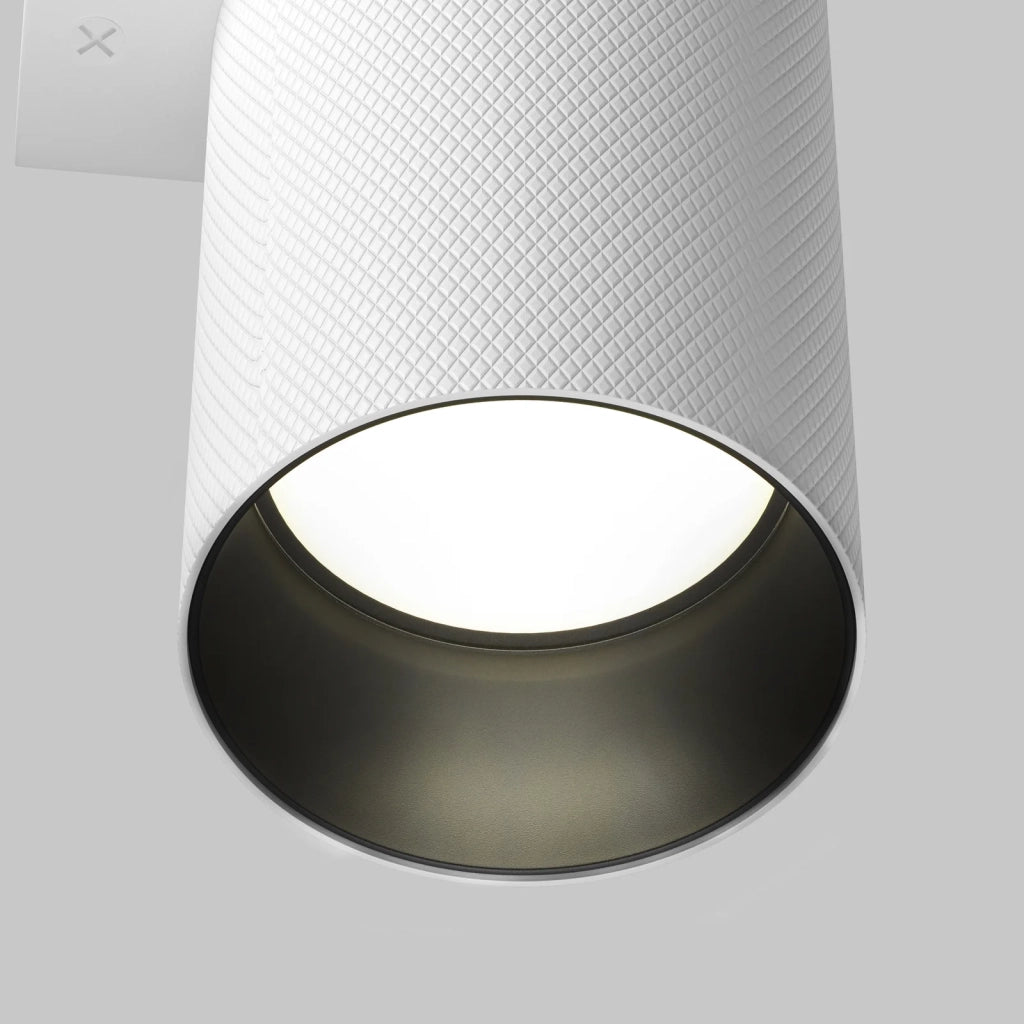Maytoni applique moderna Artisan 2 luci GU10 bianco alluminio