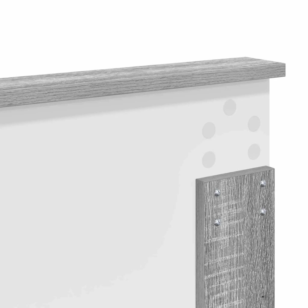 Testiera | Testata Grigio Sonoma Legno multistrato