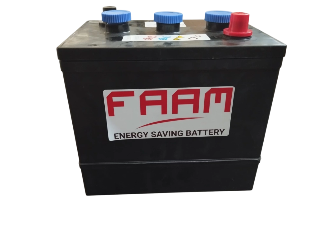 Batteria 6V 120AH 680A B224S 3RT7 0912061CS mm.260x175x236 +DX