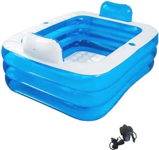 Bagnetto portatile pieghevole per adulti - ideale per bagni caldi e freddi