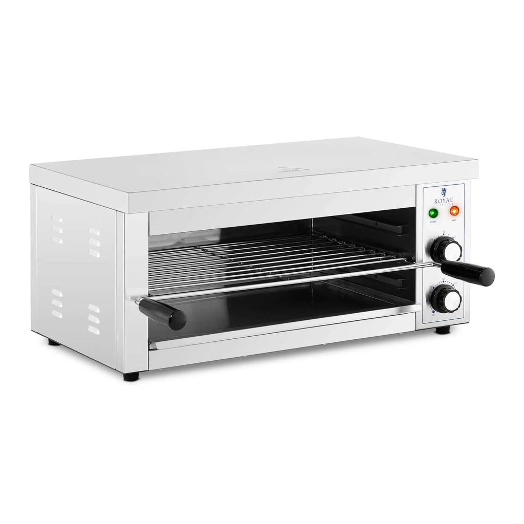 Griglia salamandra - 2500 watt - 50-300°C professionale in acciaio inox 14_0004998