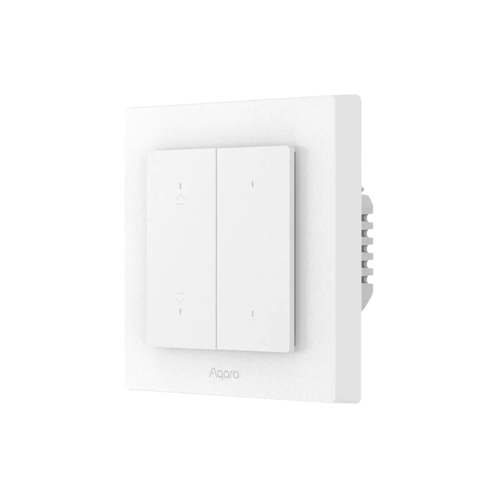 Interruttore Intelligente H2 EU per Tapparelle e Lampada da Incasso Bianco Aqara