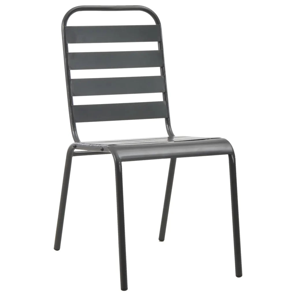 Set da Bistrot 3 pz in Acciaio Grigio Scuro 44261