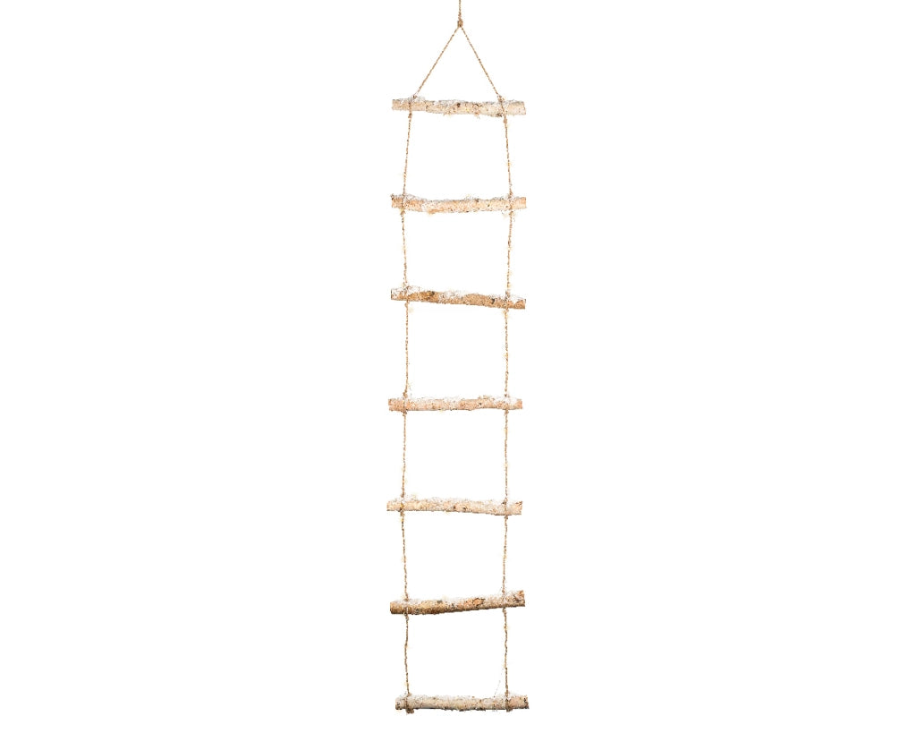 Scala in legno con luci LED 4x35x150 cm