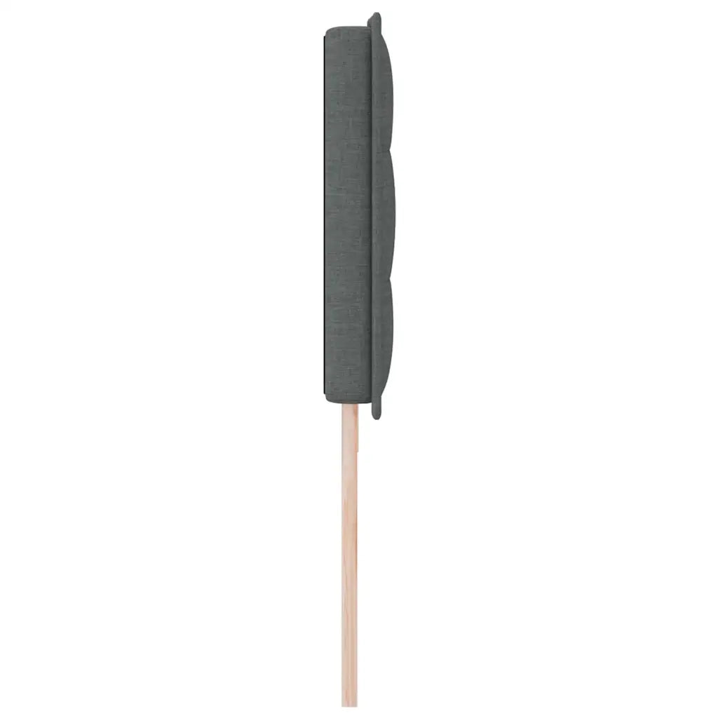 Testiera | Testata Grigio scuro 200 cm Tessuto
