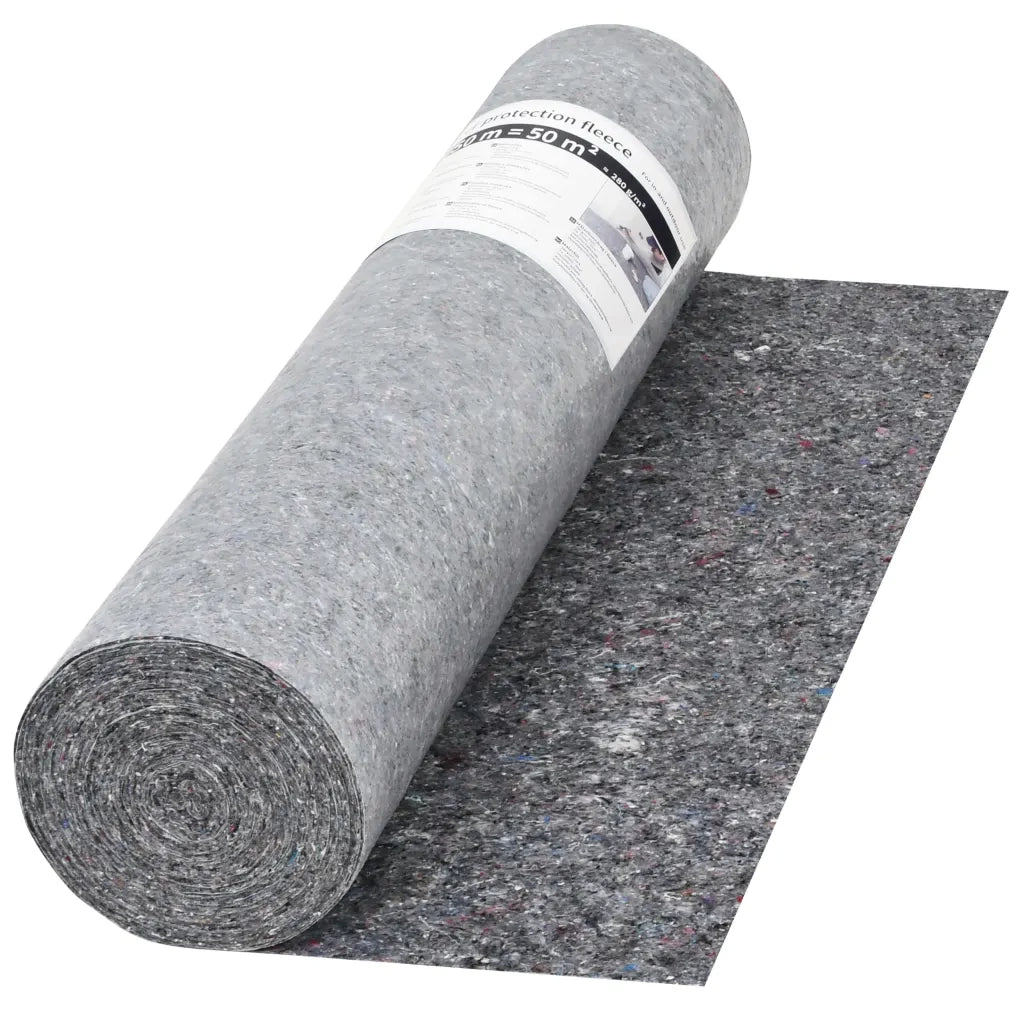 Telo Protettivo per Pittori Antiscivolo 50 m 280 g/m2 Grigio