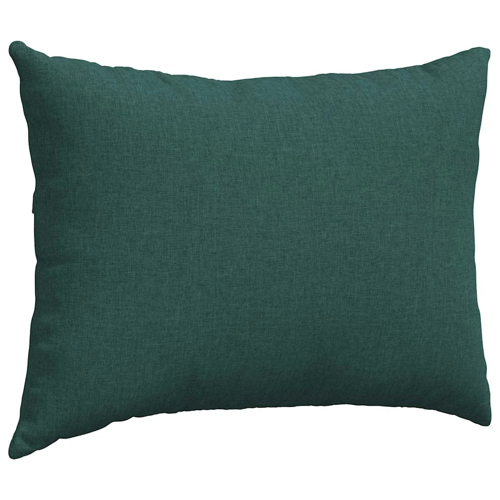 Cuscini da Divano 2 pcs Verde Scuro 70 x 50 cm Tessuto 42013744