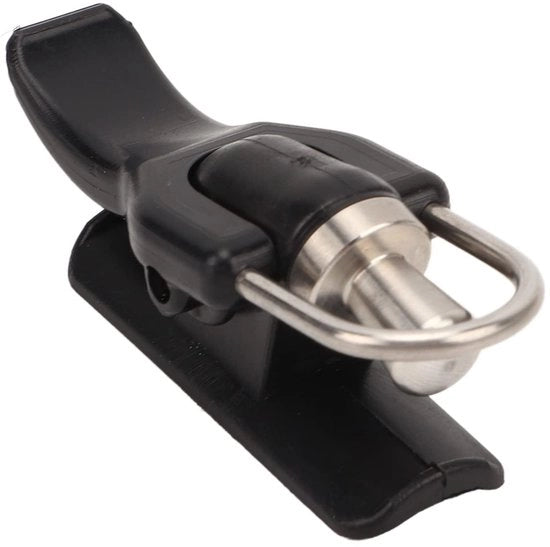 Chiusura Hengel con Pulsante per Dito - Protezione per il Pollice - Nylon/RVS - Compatta - Funzione di Sicurezza - Prestazioni Durature - Aiuto per la Pesca