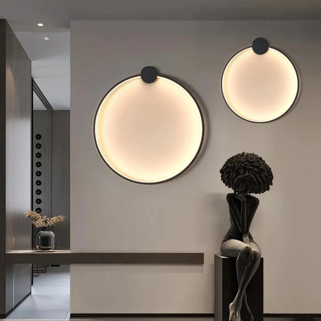 Lampada Da Parete Led App1389-cw Black 50cm
