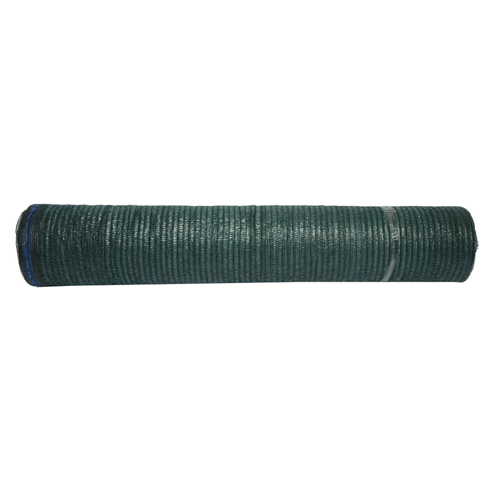 Rete ombreggiante 35% larghezza 2M e lunghezza 100M verde in polietilene con protezione UV