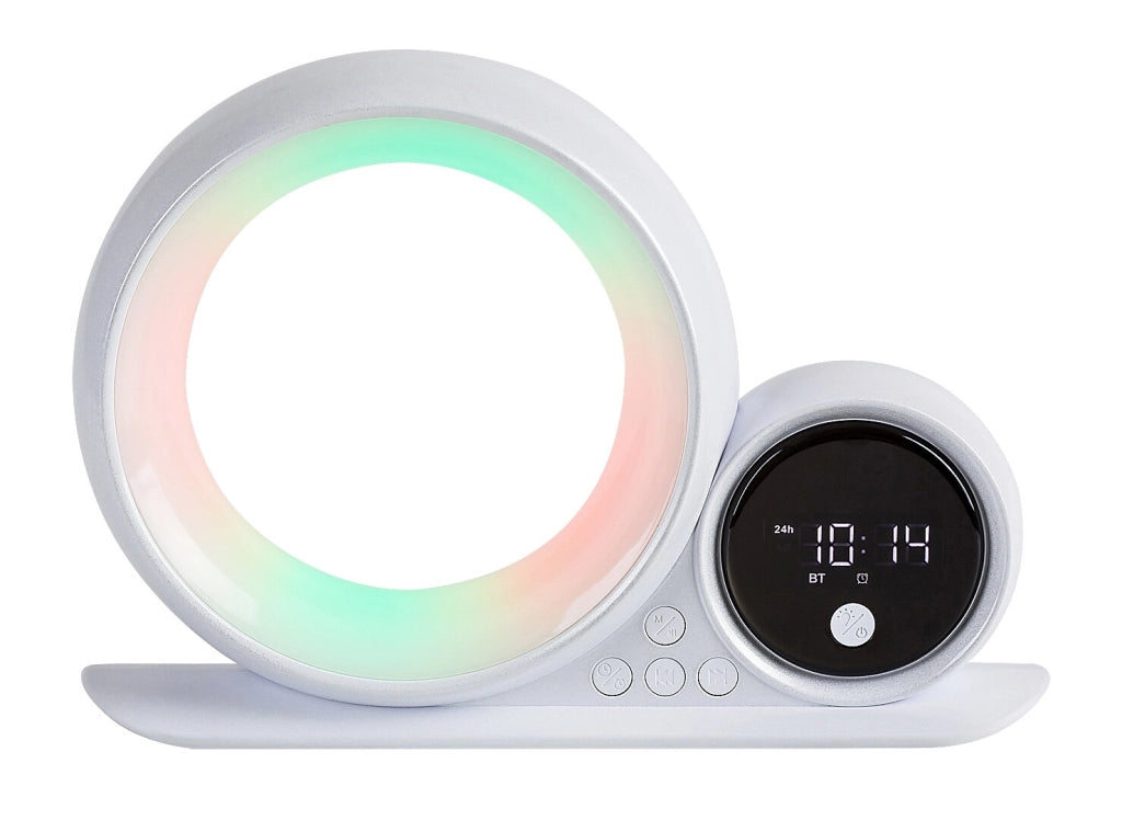 Lampada da tavolo bianca moderna RGB LED Bluetooth 5W Rabalux