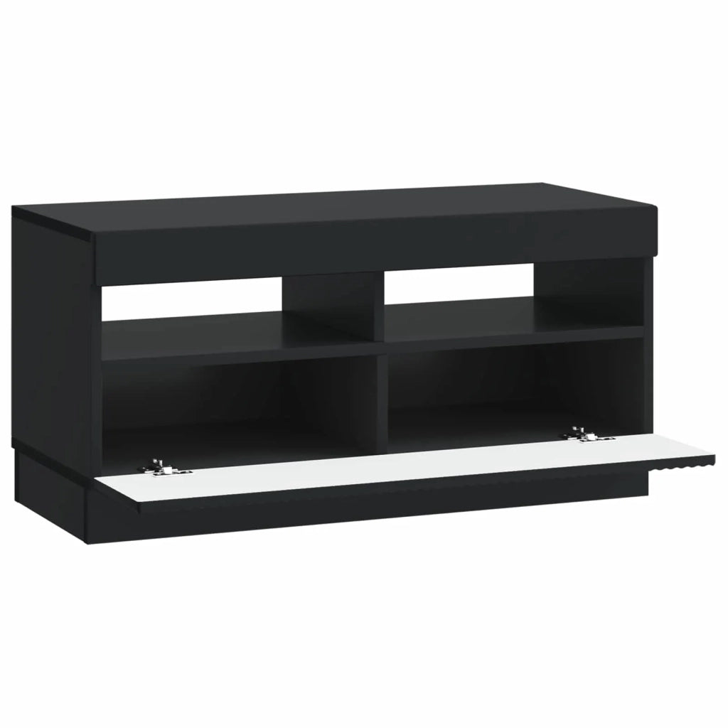 Mobile TV LED Nero Legno ingegnerizzato 897436