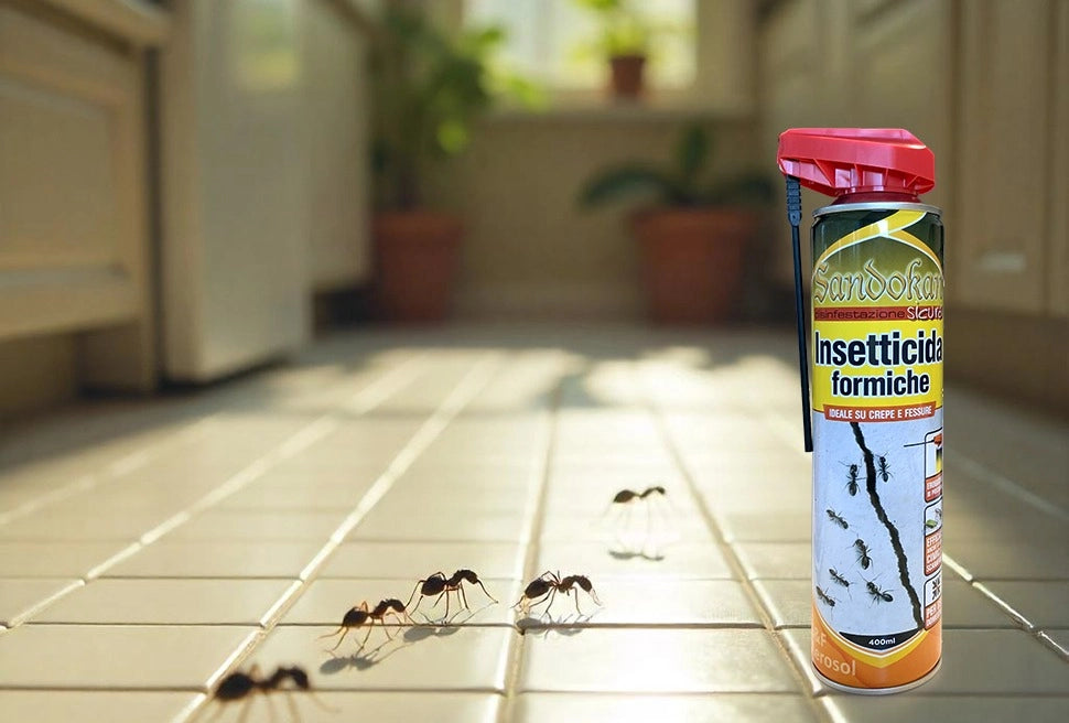 Insetticida formiche e striscianti 400 ml con getto di precisione