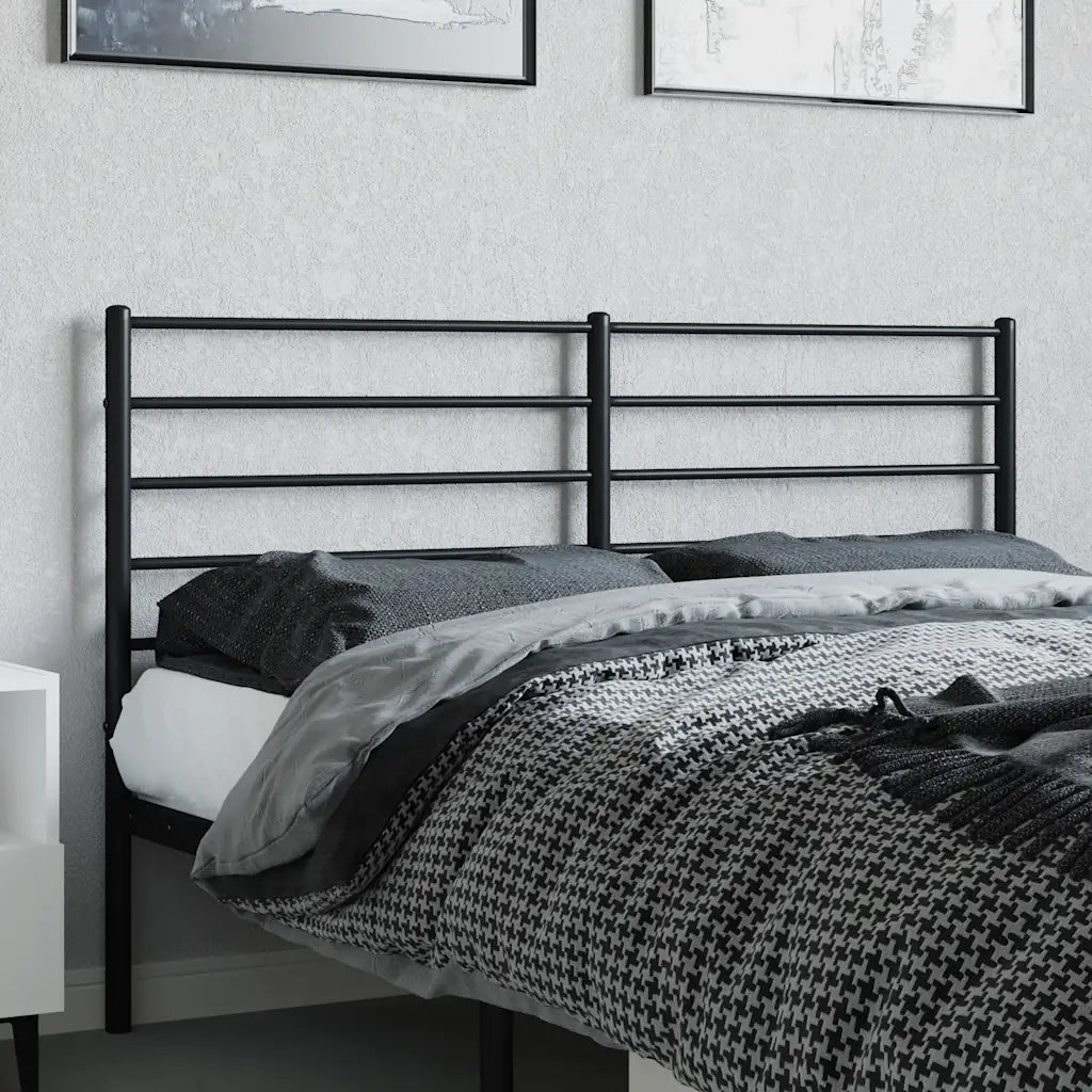 Testiera di Ricambio in Metallo Nero 120 cm 352350