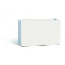 FIORIERA IN RESINA MONACIS FLOWERPOT TOP H 80 cm. VARI COLORI Colore: Bianco