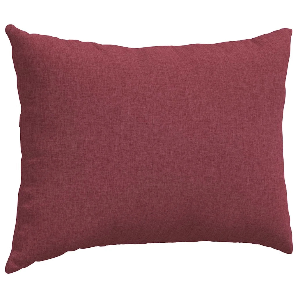 Cuscini da Divano 2 pcs Rosso Vino 70 x 50 cm Tessuto 42013742