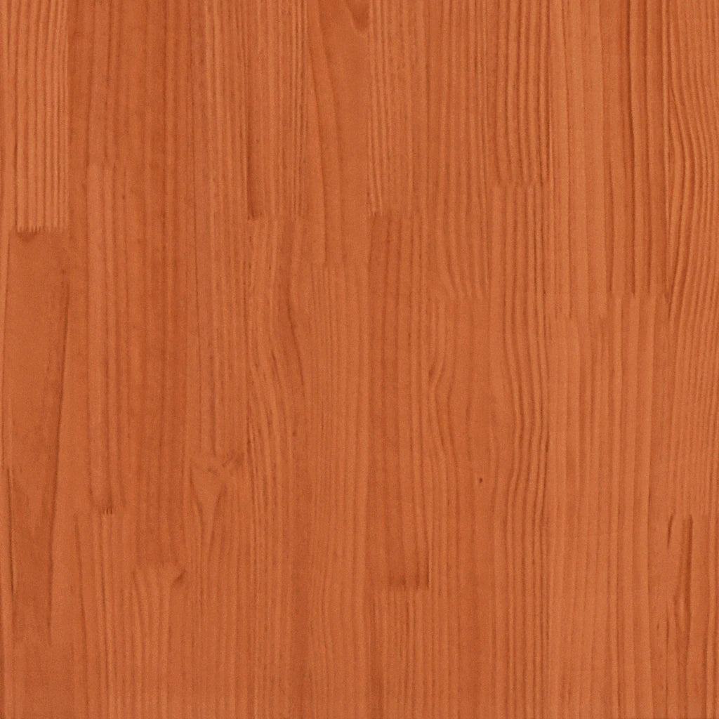 Letto matrimoniale | Letto per adulti | Letto senza Materasso Marrone Cera 120x190 cm in Legno di Pino