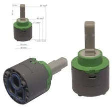Ricambio cartuccia RITMONIO Rubinetterie diam. 40 mm RCMB015