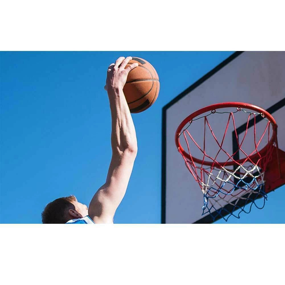 Canestro Basket Cerchio Regolamentare 46 CM 18'' con rete e kit di montaggio