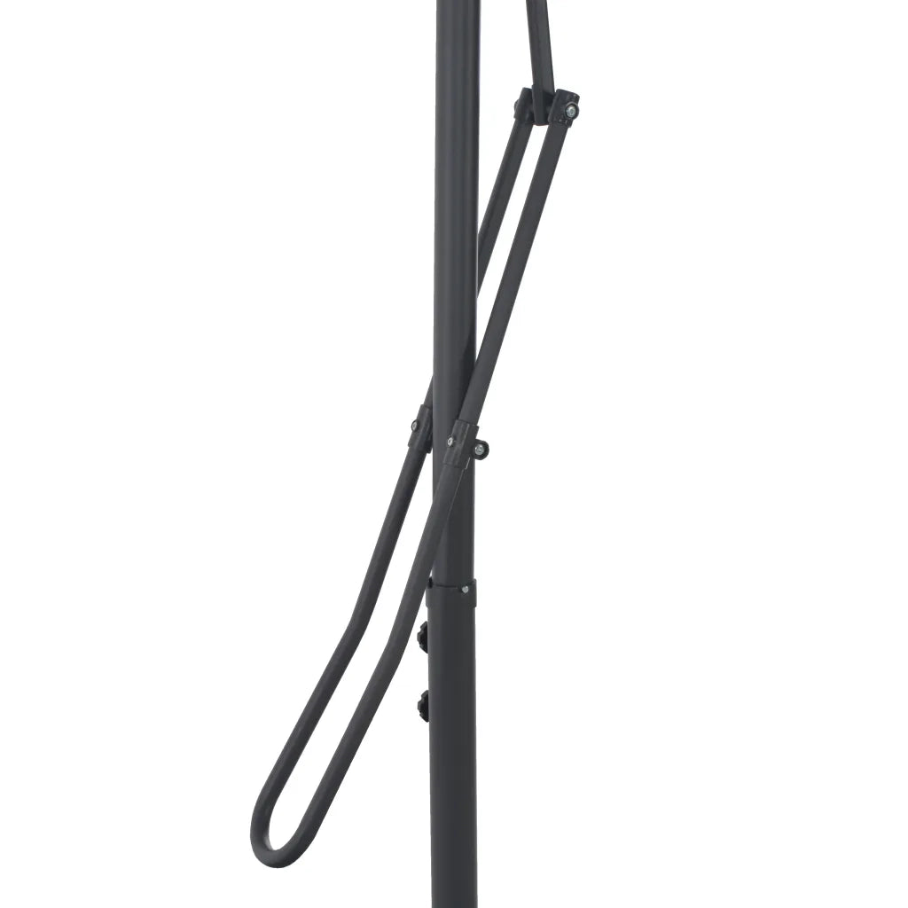Ombrellone da Giardino con Palo in Acciaio Blu 300x230 cm 312521