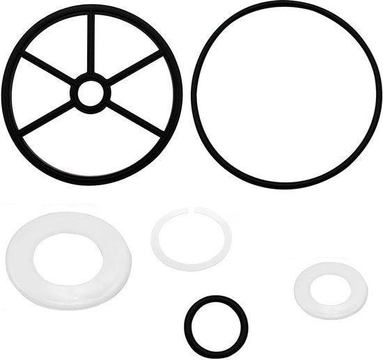 Set di riparazione per piscina - Striscia di sigillaggio - Filtro di ventilazione - Gomma di alta qualità - Compatibile con modelli Hayward - Prevenzione di perdite d'acqua - Set di sigillaggio